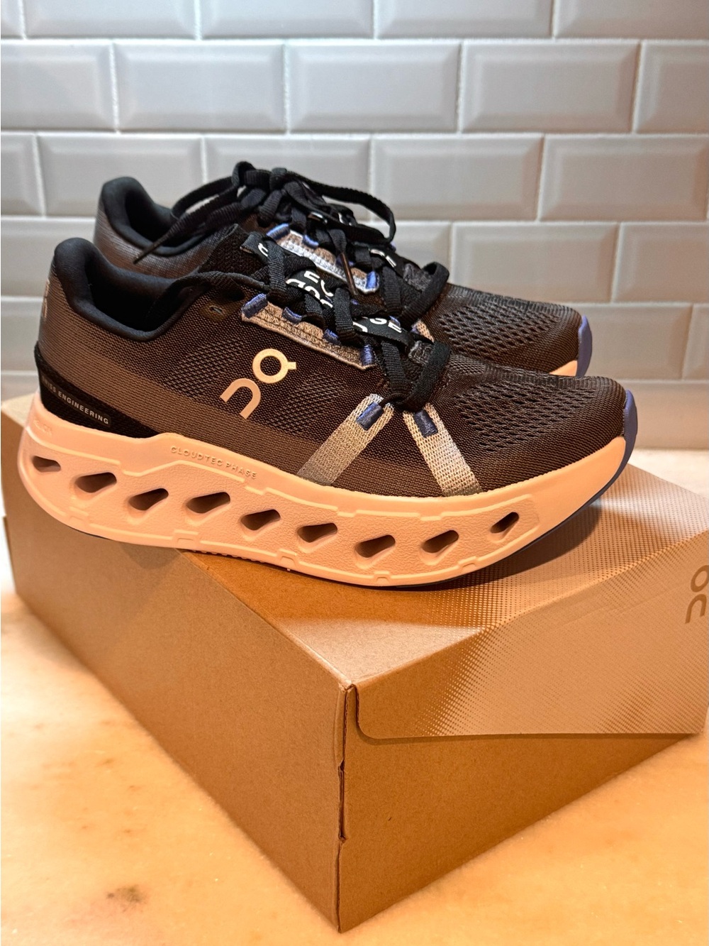 NWT On Cloudeclipse 1 Running Shoes in Black/Frost